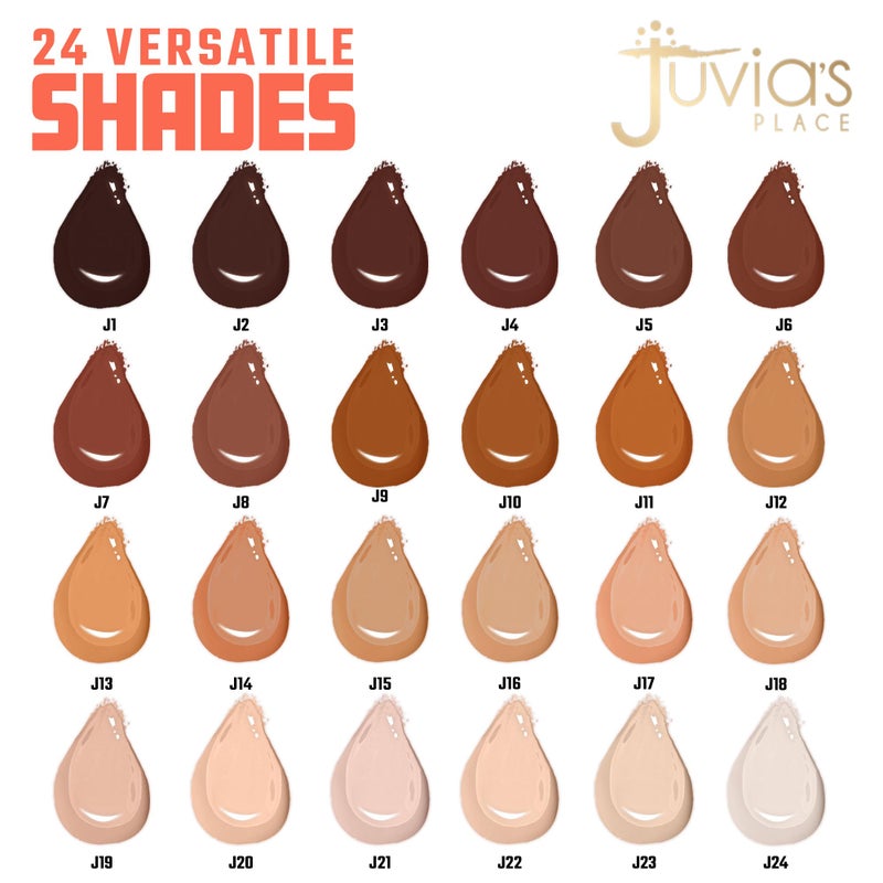 Juvia's Place I Am Magic Liquid Concealer - J15 Tan with Neutral Undertone / 0.34 fl oz, Full Coverage, Hydrating, Waterproof Makeup, Long Wear Concealer - Image 3